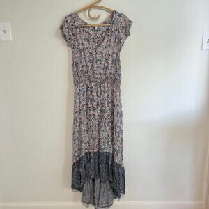 Lucky Brand Floral Maxi Dress - Extra Large (XL)